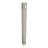 Weatherables 4 in. x 4 in. x 7 ft. Tan Vinyl Fence 3-Way Post