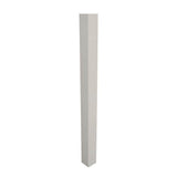 Weatherables Tan Vinyl Fence Blank Post 5x5x8 ft.