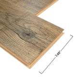 Pergo Defense+ Tanned Chester Oak 14 mm T x 7.4 in. W Waterproof Laminate Wood Flooring (17.18 sqft/case)