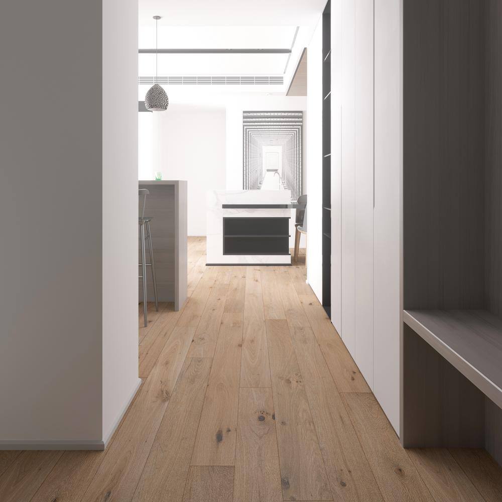 ACQUA FLOORS Tate Oak 1/4 in. T x 5 in. W Click Lock Engineered Hardwood Flooring (16.68 sq.ft./case)