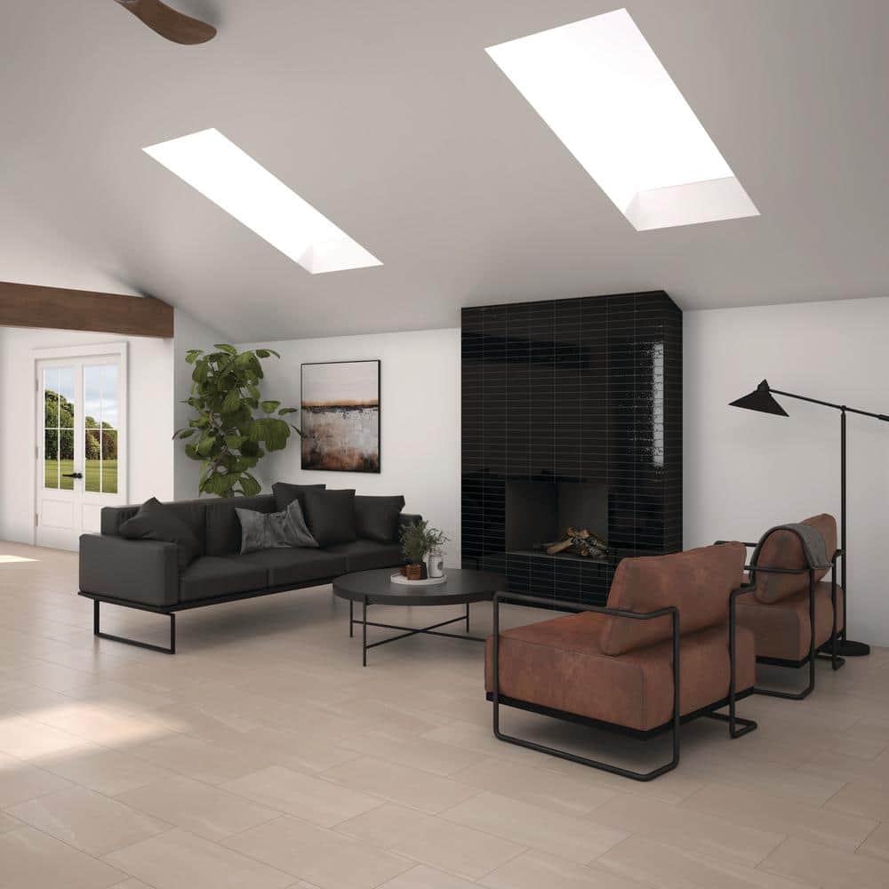 Rorington Taupe 12 in. x 24 in. Glazed Porcelain Floor and Wall Tile (422.4 sq. ft./Pallet)