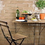 Ivy Hill Tile Moze Taupe 3 in. x 12 in. 9 mm Ceramic Wall Tile (22-Piece) (5.38 sq. ft./ Box)