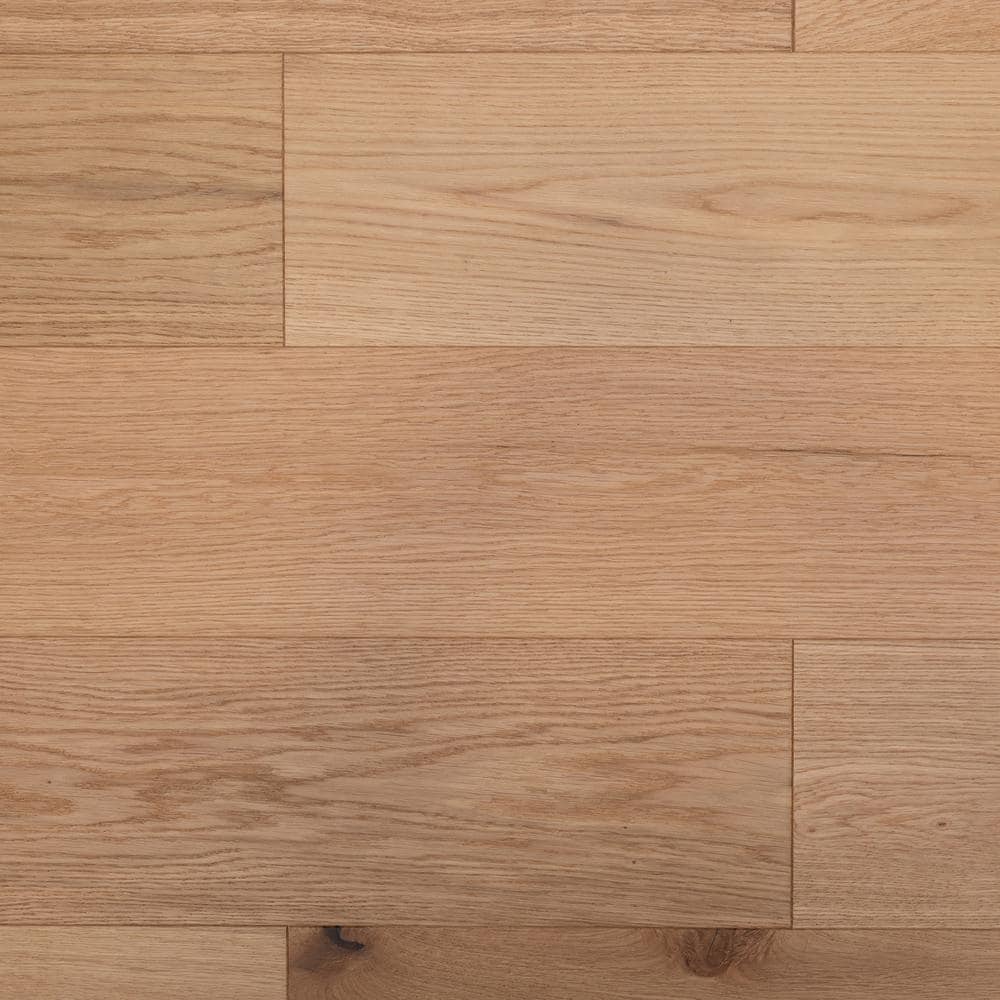 ASPEN FLOORING Teaberry White Oak 1/2 in. T x 7.5 in. W Tongue and Groove Wire Brushed Engineered Hardwood Flooring (30.4 sqft/case)