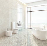 Emser Terazio Gesso 24-in x 24-in Glazed Porcelain Stone-Look Floor and Wall Tile (3-Pack)