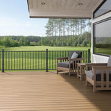 Deckorators Summit Terra Slotted Composite Deck Board - 1 in. x 6 in. x 16 ft. | Surestone Technology