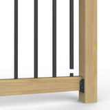 Deckorators 26 in. x .75 in. Textured Black Aluminum Square-Shaped Estate Baluster (100-Pack)
