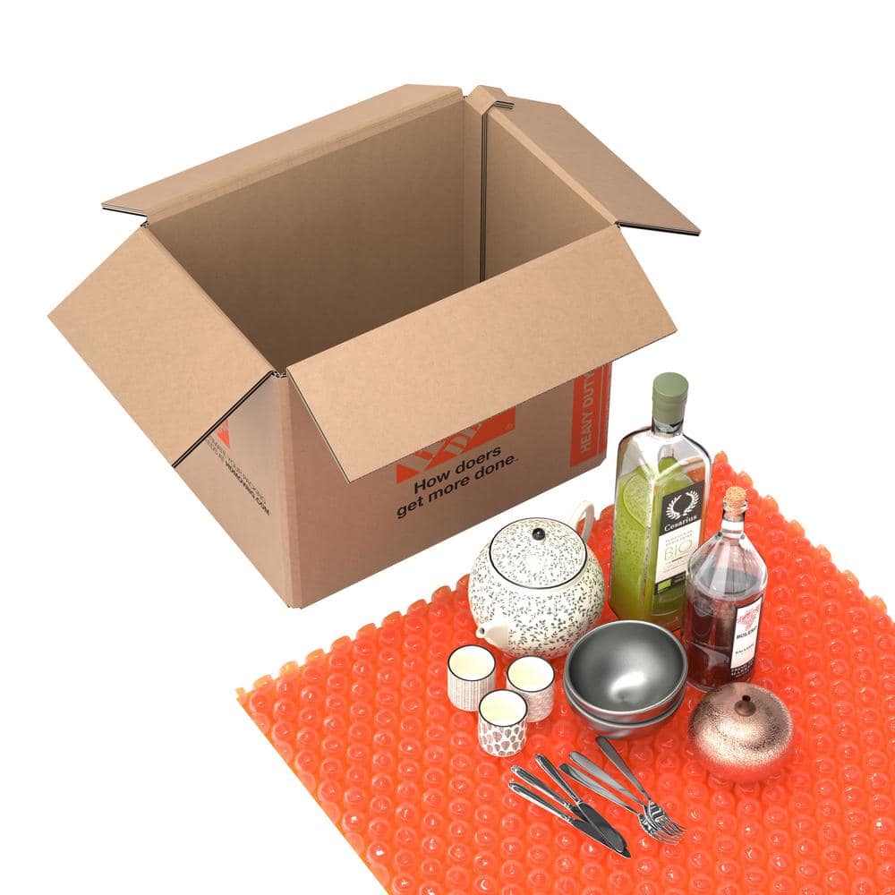 The Home Depot 15 in. L x 10 in. W x 12 in. Heavy-Duty Extra-Small Moving Box (20-Pack)