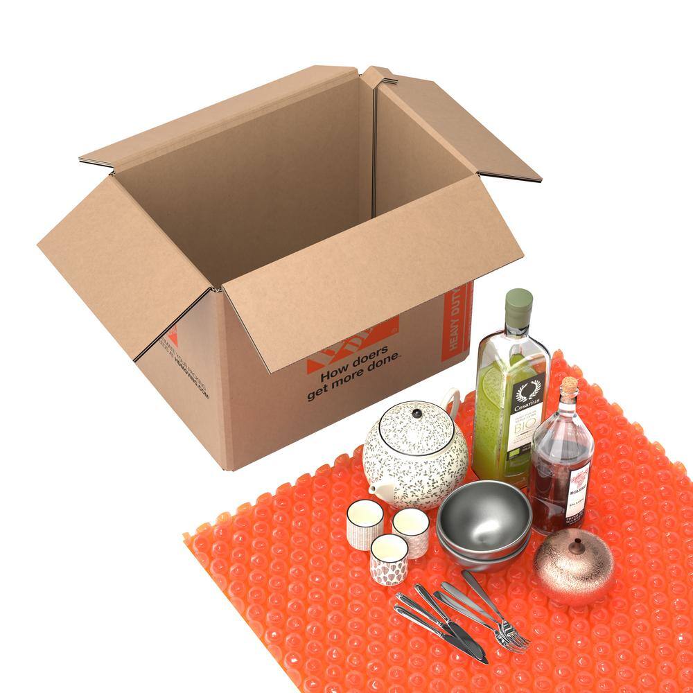 The Home Depot 15 in. L x 10 in. W x 12 in. Heavy-Duty Extra-Small Moving Box (30-Pack)