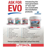 The Tile Doctor Litoelastic EVO Glass Tile and Stone Adhesive 11 lb.