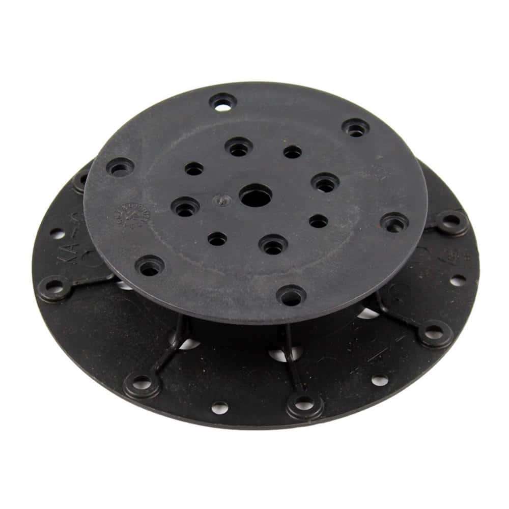 The Tile Doctor 914607-12 Plastic Adjustable Pedestal for Tile and Paver Pedestal System Adjusts 3/4-1" (12-Pieces/Box)