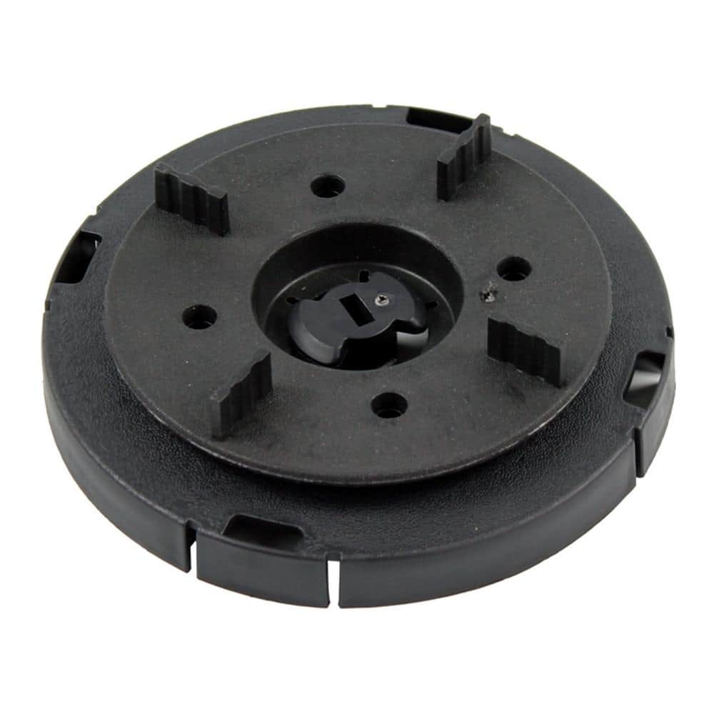 The Tile Doctor 914775-12 Black Cross Tile Auto Leveling Head for Adjustable Pedestal for Tile and Paver Pedestal System 12-Pack