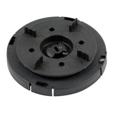 The Tile Doctor 914775-12 Black Cross Tile Auto Leveling Head for Adjustable Pedestal for Tile and Paver Pedestal System 12-Pack