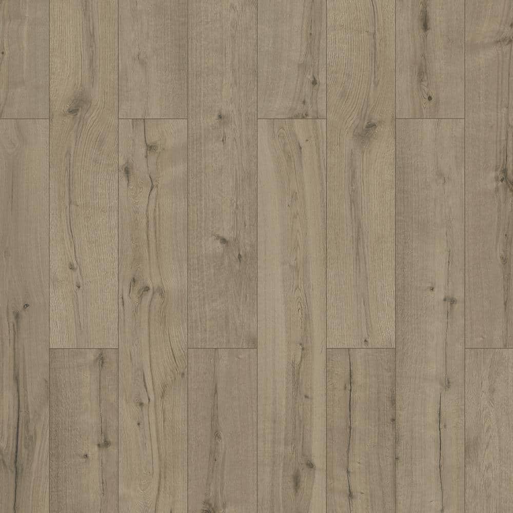 Lifeproof Thistle Creek Oak 14 mm T x 7.6 in. W Waterproof Laminate Wood Flooring (13.3 sqft/case)