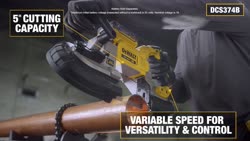 DEWALT 20-Volt MAX Lithium Ion Cordless Deep Cut Band Saw (Tool Only) with Bonus XR 5Ah Battery Pack