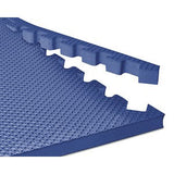Norsk Solid Blue 24 in. x 24 in. EVA Foam Sport Interlocking Tiles (4-Pack)