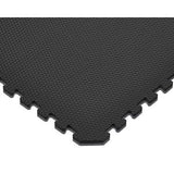 Norsk Dazzling Blue/Black 24 in. x 24 in. EVA Foam Truly Reversible Sport MMA Interlocking Tile (36-Tile)