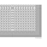 Norsk Multi-Purpose 18.3 in. x 18.3 in. Dove Gray Commercial PVC Garage Flooring Tile with Vented Drain Pattern (6-Pieces)