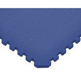 Norsk Solid Blue 24 in. x 24 in. EVA Foam Sport Interlocking Tiles (4-Pack)