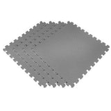 Norsk Multicolor 24 in. x 24 in. EVA Foam Solid Color Multi-Purpose Interlocking Tile (20-Tile)