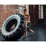 Norsk Shock Absorbent 25.2 in. x 25.2 in. x 0.70 in. Gym Tiles - Black/White Fleck (4-Pack)