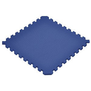Norsk Solid Blue 24 in. x 24 in. EVA Foam Sport Interlocking Tiles (4-Pack)