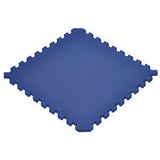 Norsk Solid Blue 24 in. x 24 in. EVA Foam Sport Interlocking Tiles (4-Pack)