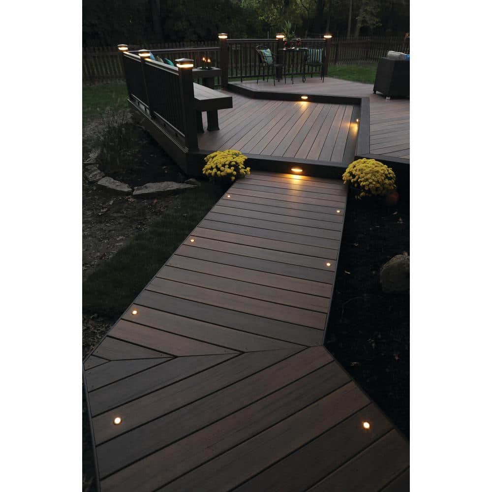 TimberTech Composite Legacy 1 in. x 6 in. x 1 ft. Grooved Tigerwood Composite Sample (Actual: 0.94 in. x 5.36 in. x 1 ft)