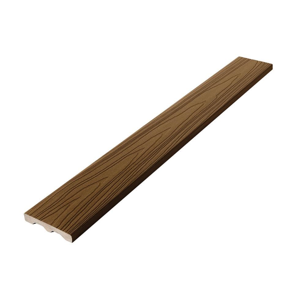 Veranda 15/16 in. x 5-1/4 in. x 12 ft. Timber Brown Composite Decking Board