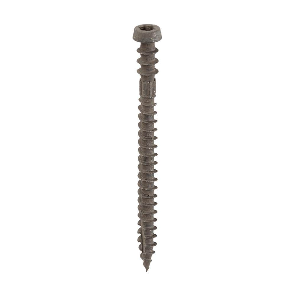 TimberTech TOPLoc for Composite Dark Gray 100 sq. ft. (350 - 2-1/2 in. Screws, 2 Bits)