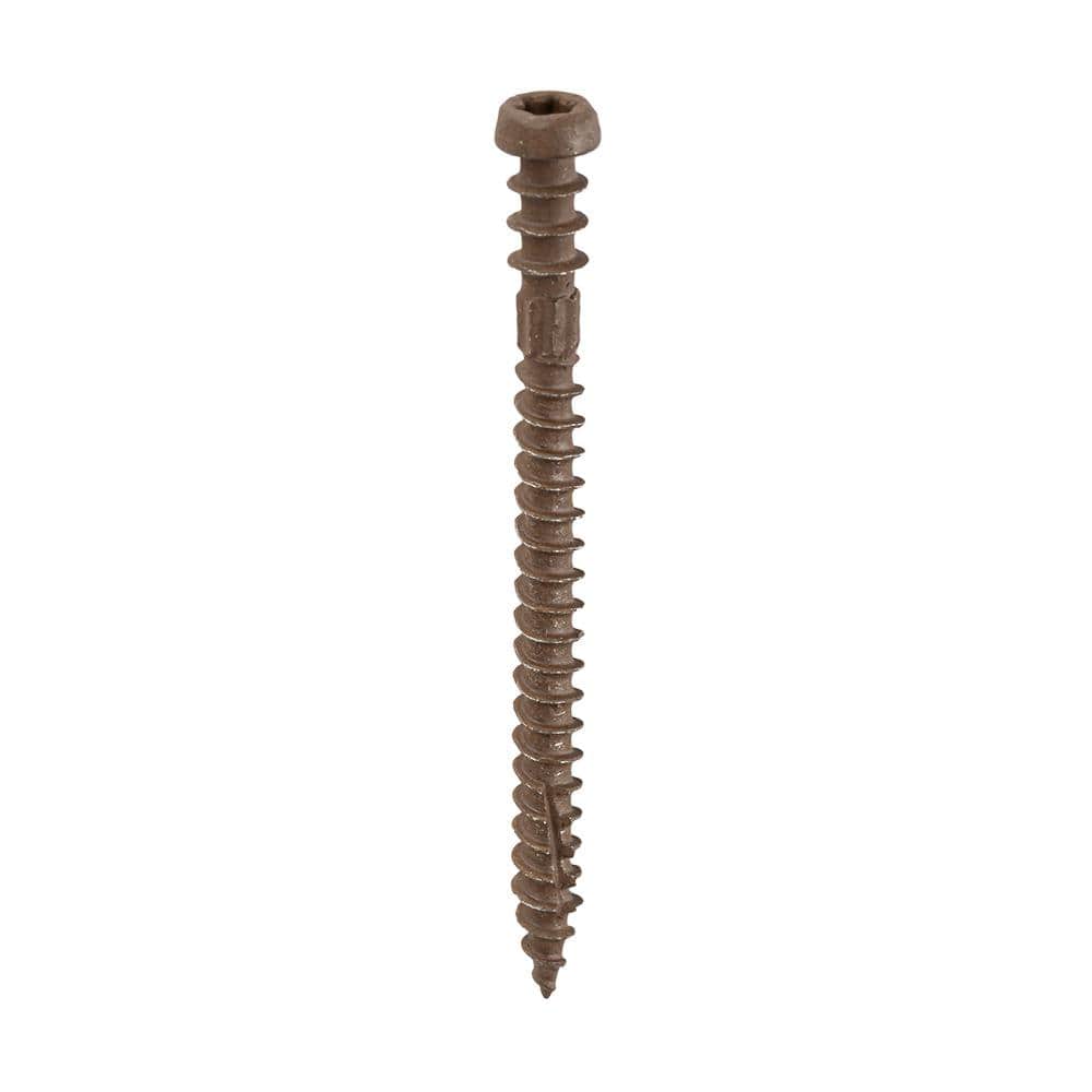 TimberTech TOPLoc for Composite Walnut 100 sq. ft. (350 - 2-1/2 in. Screws, 2 Bits)