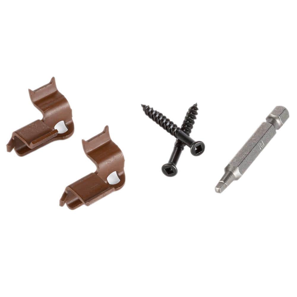 TimberTech CONCEALoc Hidden Fastener 100 sq. ft. (175 CONCEALoc Fasteners, 184 Screws and Drive Bit)