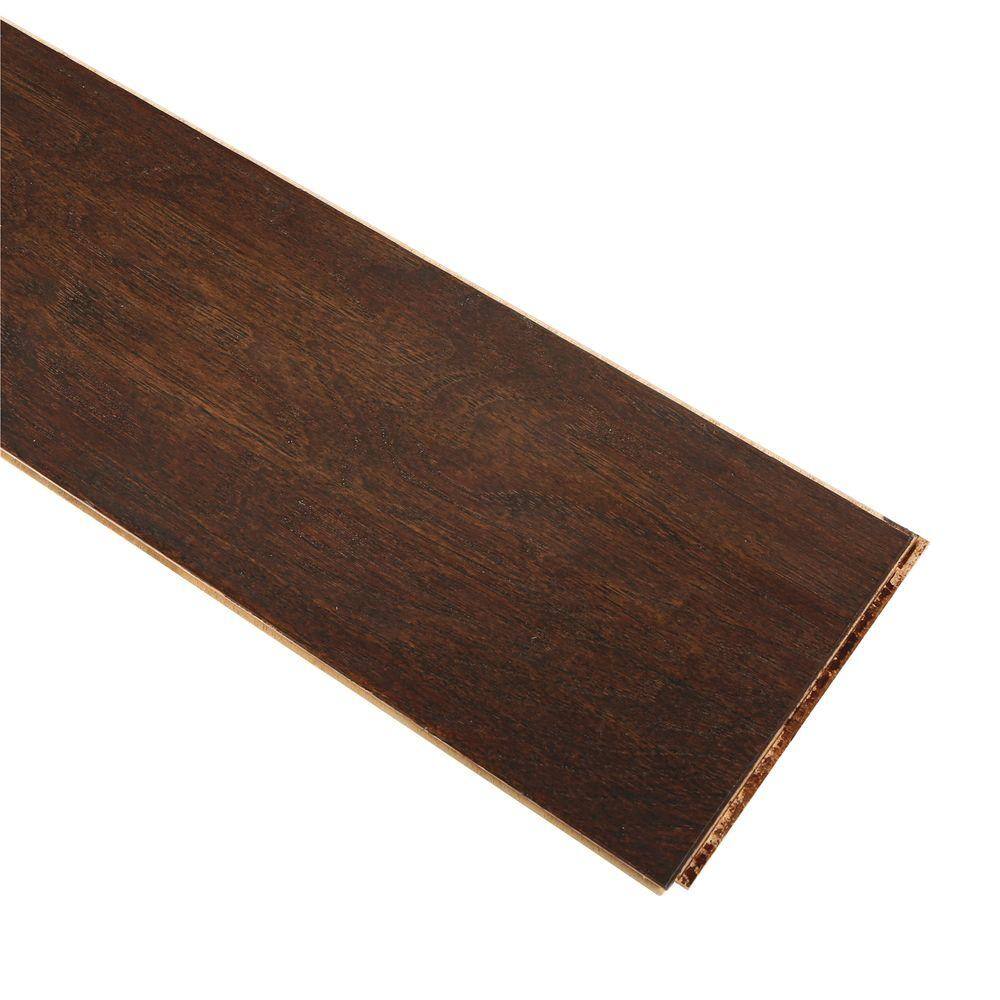 Bruce American Vintage Tobacco Barn Hickory 3/8 in. T x 5 in. W T+G Hand Scraped Engineered Hardwood Flooring (25 sq.ft./ctn)