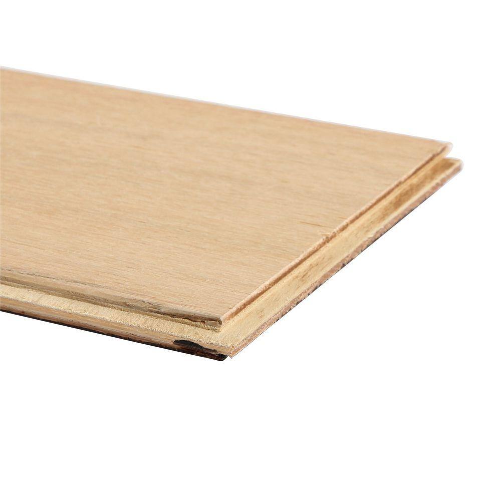 Bruce American Vintage Tobacco Barn Hickory 3/8 in. T x 5 in. W T+G Hand Scraped Engineered Hardwood Flooring (25 sq.ft./ctn)