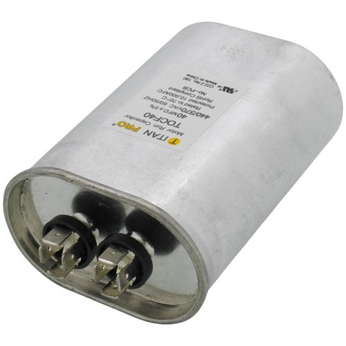 Titan Pro TOCF40 capacitor - detail view (Product Type: Capacitor; Voltage: 440/370V)