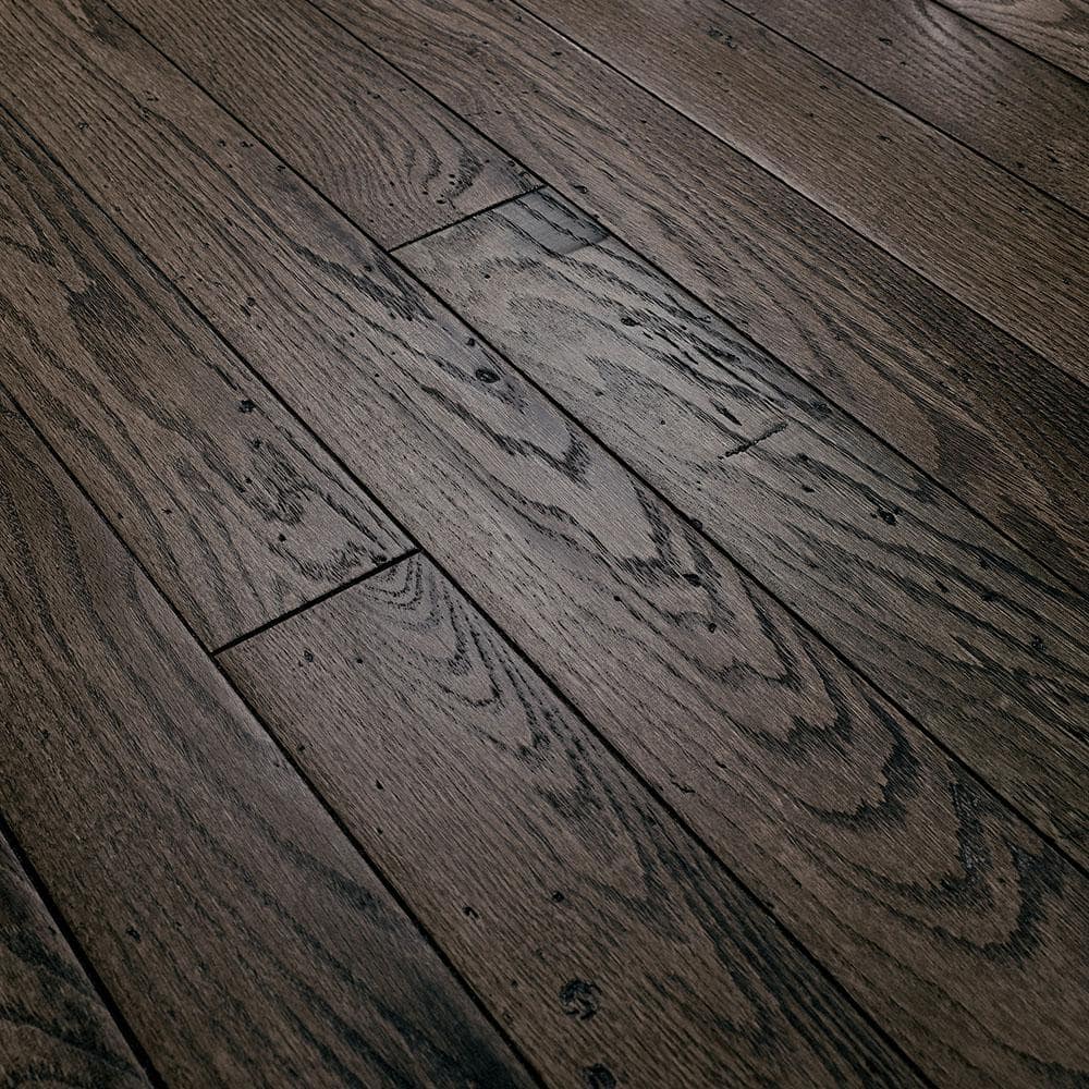 Bruce Revolutionary Rustics Rustic Tone Gray Oak 3/4 in. T x 3-1/4 in. W Distressed Solid Hardwood Flooring (22 sq.ft./ctn)