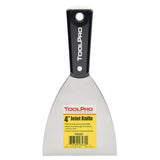 ToolPro 4 in. Hammer Head Joint Knife with Flexible Carbon Steel Blade