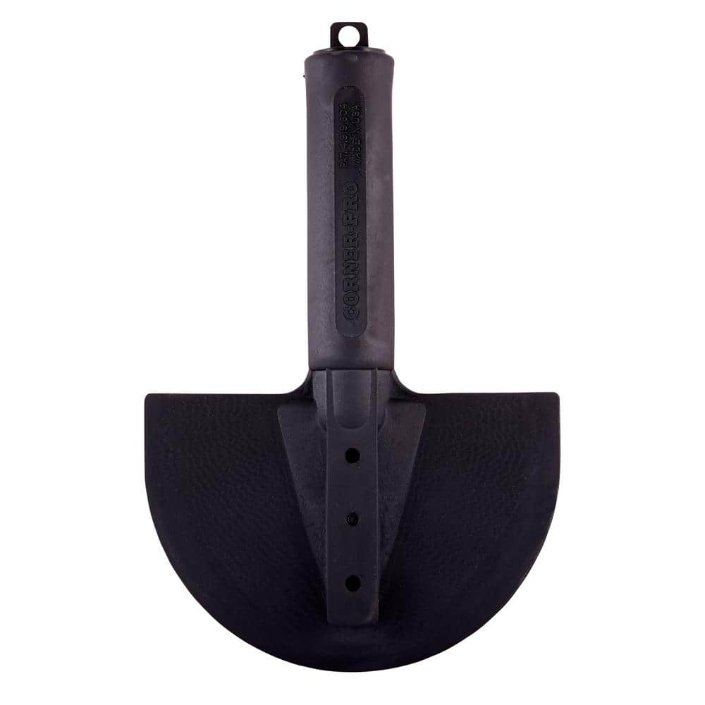 ToolPro 6-1/2 in. Flexible Black Rubber Corner  Bat Knife