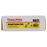 ToolPro 9 in. (225 mm) 150 Grit Drywall Sander Pads (5-Piece)