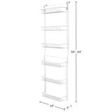 Trademark Home 6-Shelf Overdoor Storage Rack