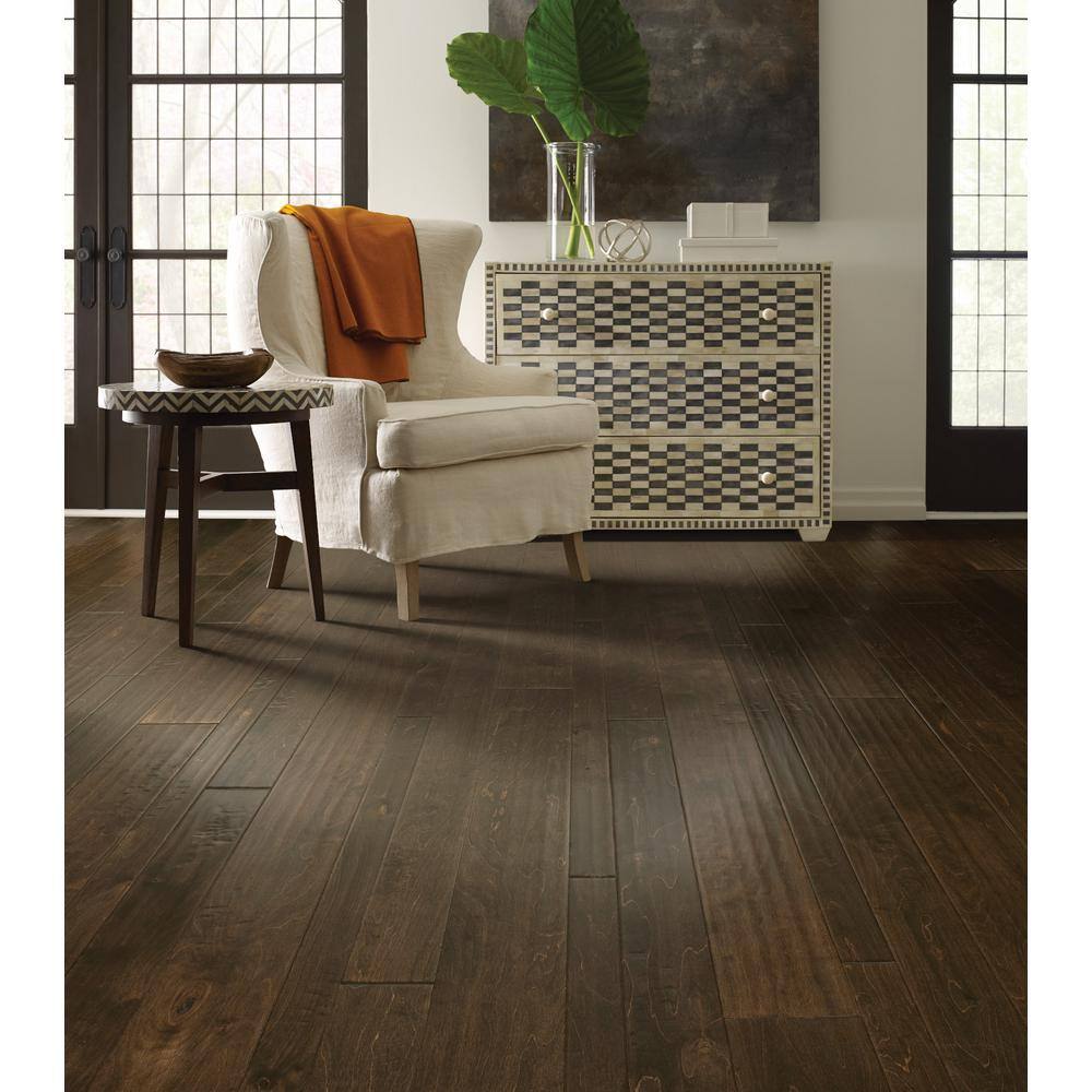 Shaw Legacy Trail Birch 3/8 In. T X 7 in. W Tongue and Groove Hand Scraped Engineered Hardwood Flooring (44.29 sq.ft./case)