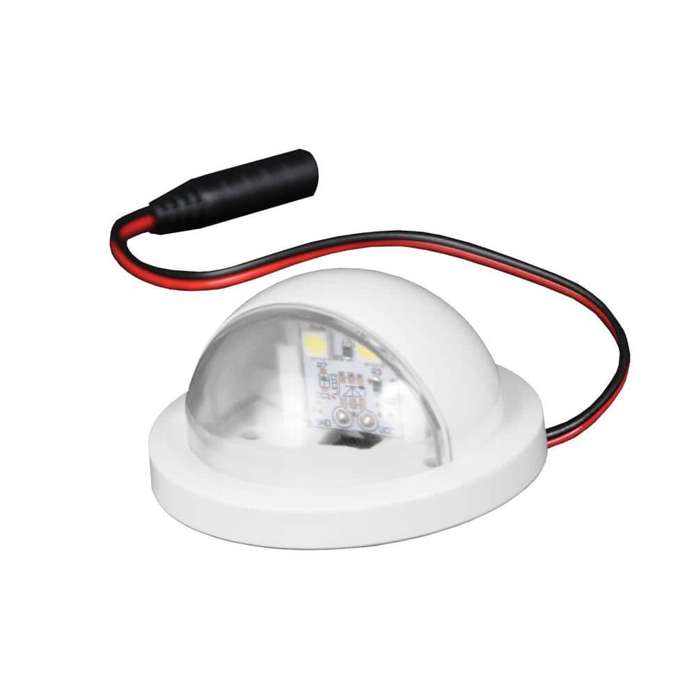 Fiberon Dome Side Light in Tranquil White (2-Pack)