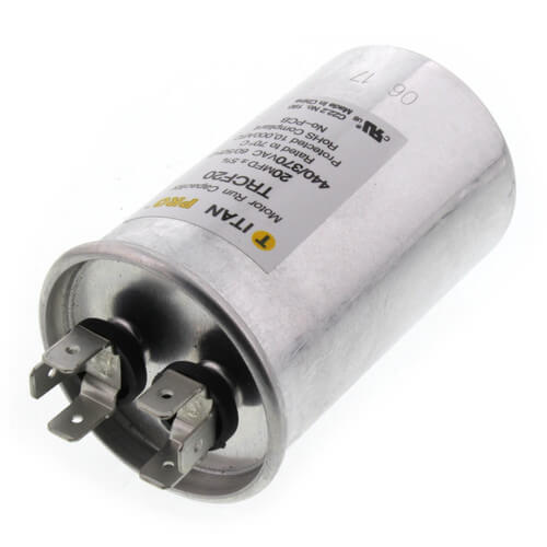 Titan Pro TRCF20 capacitor - detail view (Product Type: Capacitor; Voltage: 440/370V)