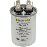 Titan Pro TRCF7.5 capacitor - front view (Product Type: Capacitor; Voltage: 440/370V)