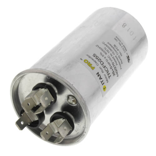 Titan Pro TRCFD255 capacitor - detail view (Product Type: Capacitor; Voltage: 440/370V)