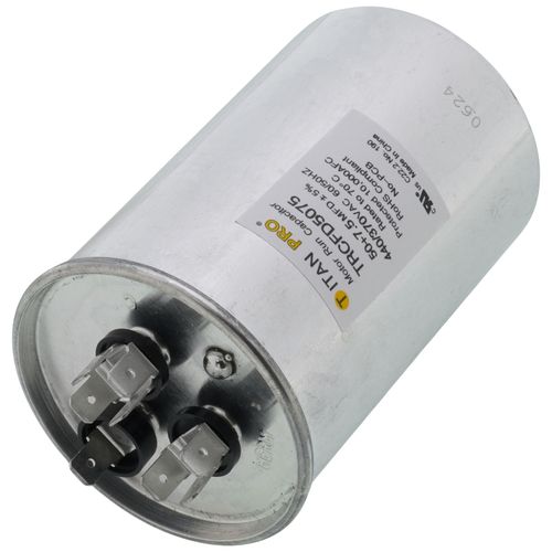 Titan Pro TRCFD5075 capacitor - detail view (Product Type: Capacitor; Voltage: 440/370V)