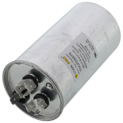 Titan Pro TRCFD5575 capacitor - detail view (Product Type: Capacitor; Voltage: 440/370V)