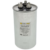 Titan Pro TRCFD6075 capacitor - front view (Product Type: Capacitor; Voltage: 440/370V)