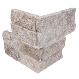 MSI Trevi Gray Ledger Corner 6 in. x 6 in. x 6 in. Natural Travertine Wall Tile (2.5 sq. ft./Case)