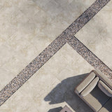 MSI Trevi Silver 2 cm. x 24 in. x 24 in. Matte Porcelain Stone Look Paver Floor Tile (30 Cases/240 sq. ft./Pallet)