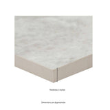 MSI Trevi Silver 2 cm. x 24 in. x 24 in. Matte Porcelain Stone Look Paver Floor Tile (30 Cases/240 sq. ft./Pallet)
